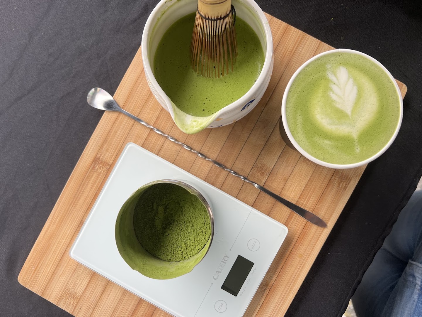 Moon Child Matcha Bar: high quality matcha preparation photo