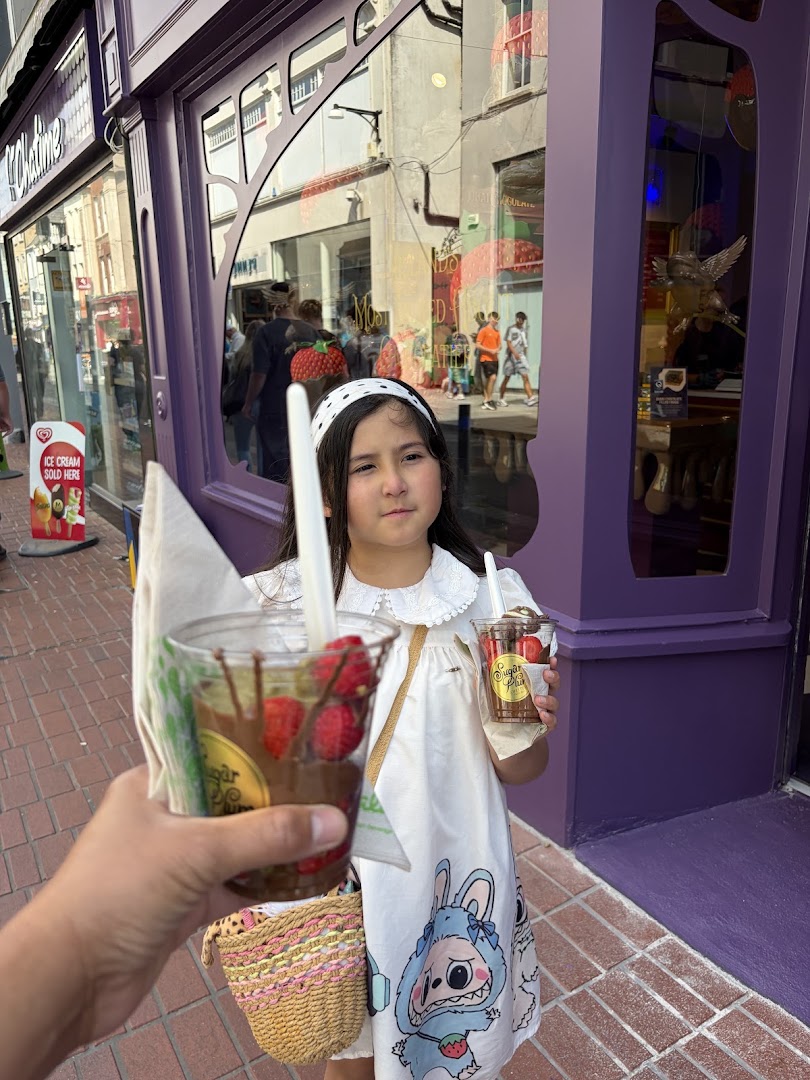 Sugar Plum Sweetery: happy customer with products
