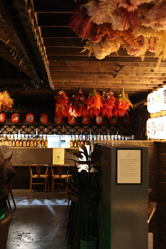 Hana Izakaya: atmospheric interior shot of restaurant