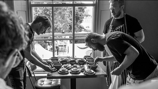 Lotus Eaters: professional shot of staff preparing food