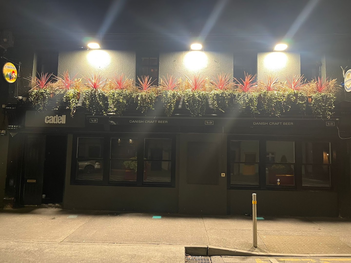 Cadell: clear exterior shot of venue