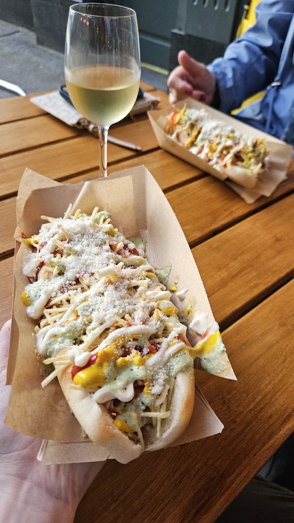 Street Dog: appetizing photo of restaurant food