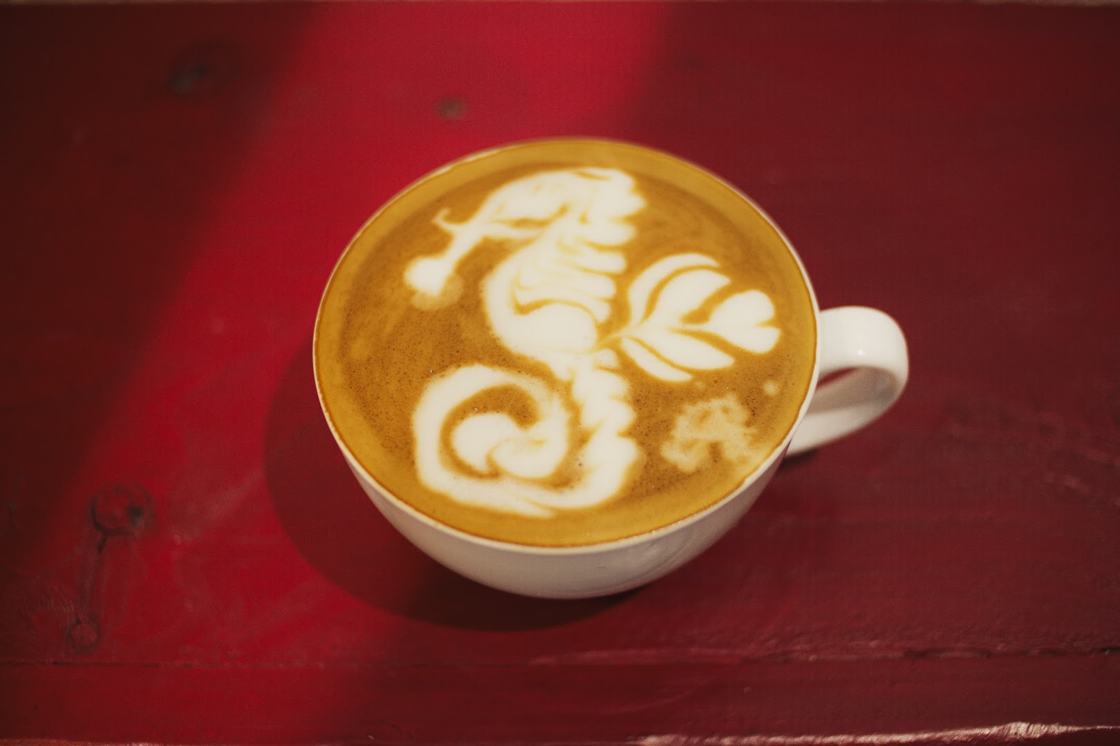 Variety Coffee: high quality latte art photo