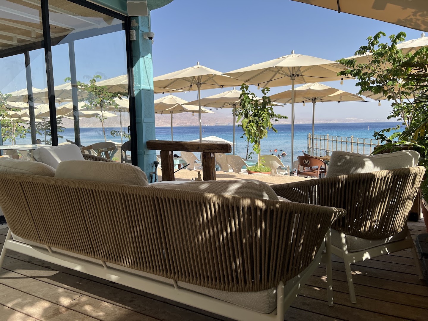 Indigo Beach: inviting atmosphere and beautiful view