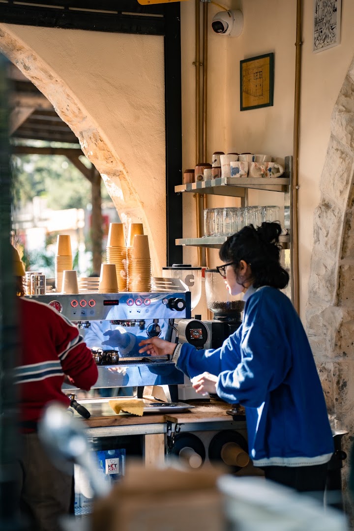 Untitled Cafe: professional shot of staff working
