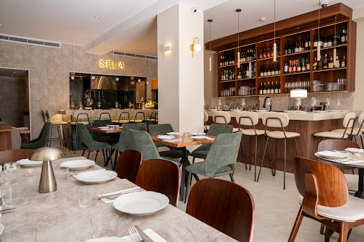 Sela: professional interior shot of restaurant