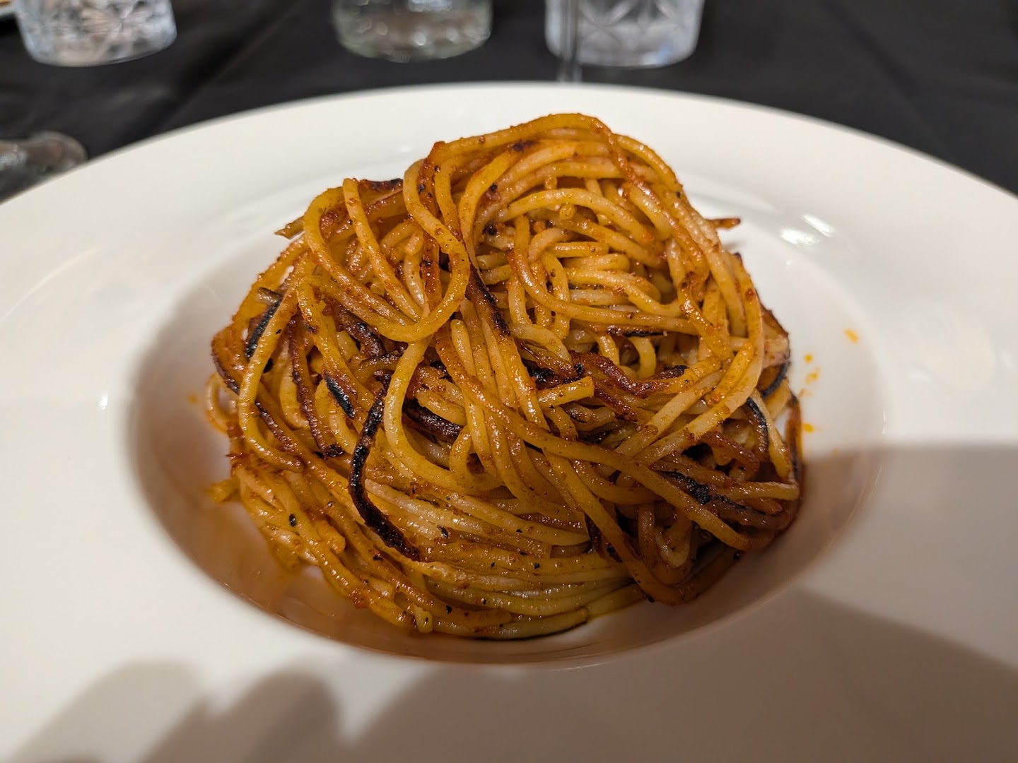 Maninpasta: appetizing photo of pasta dish