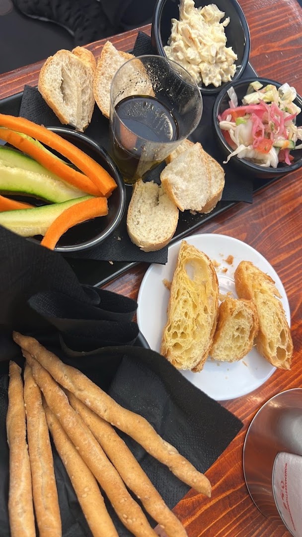 Hygge Café: appetizing breakfast food spread