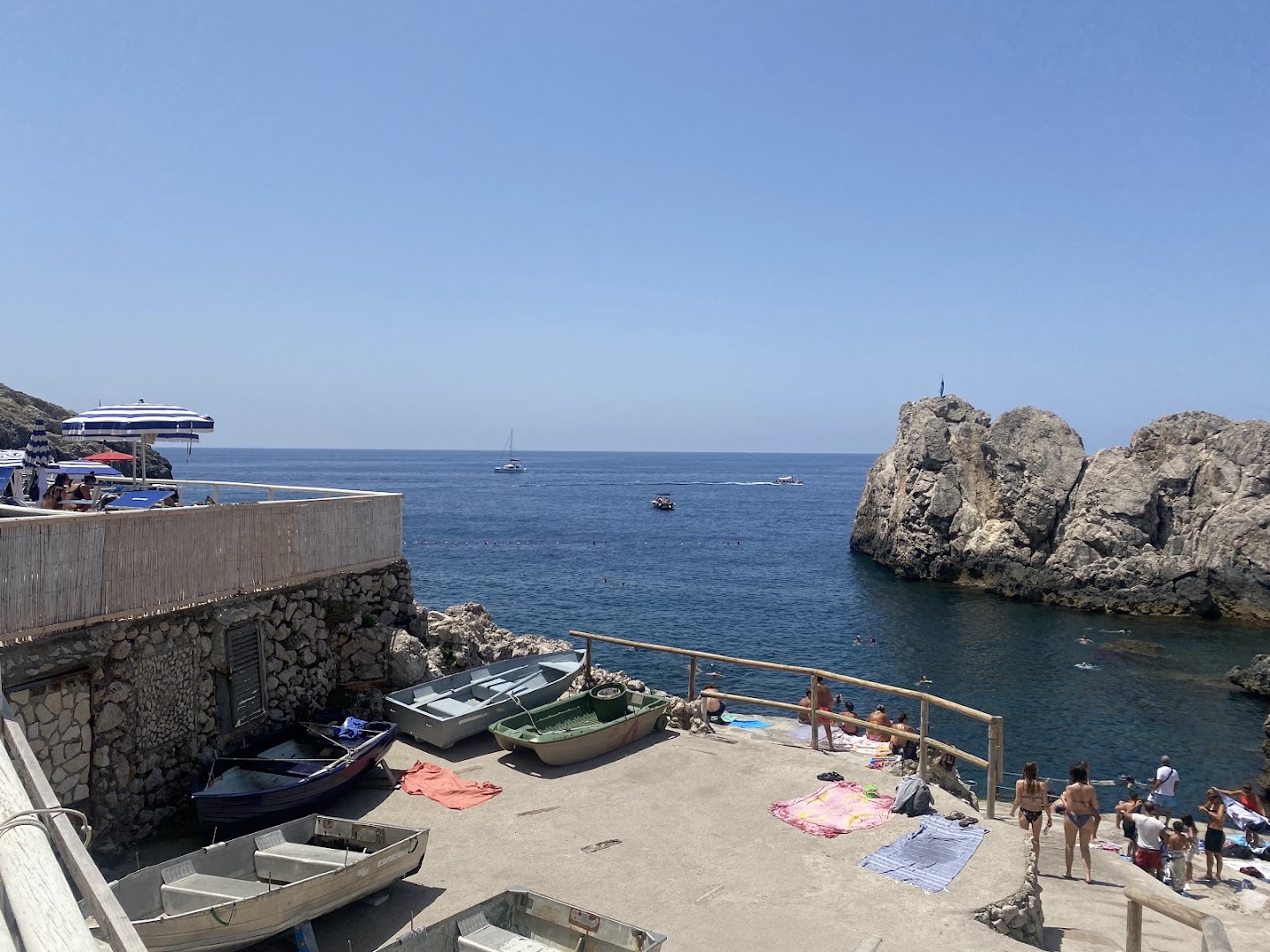 Ambasciatori Capri: venue's beautiful terrace