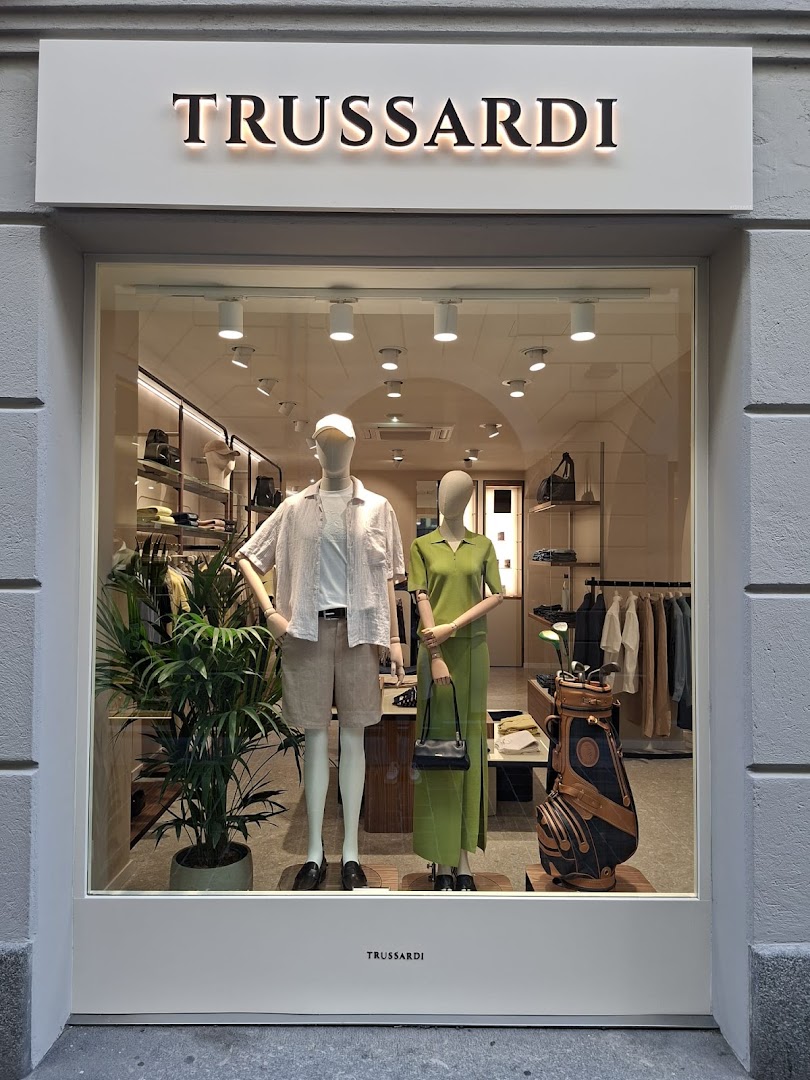 Trussardi Boutique Como: professional storefront and display photo