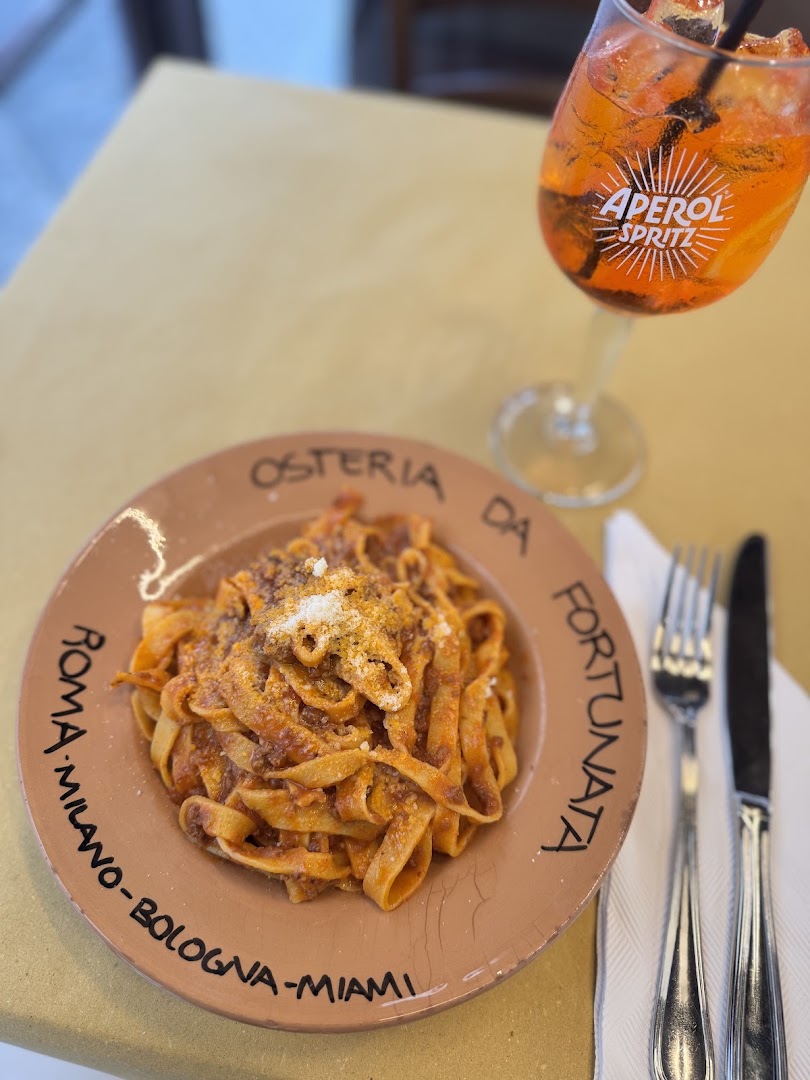 Osteria da Fortunata: appetizing food and drink photo