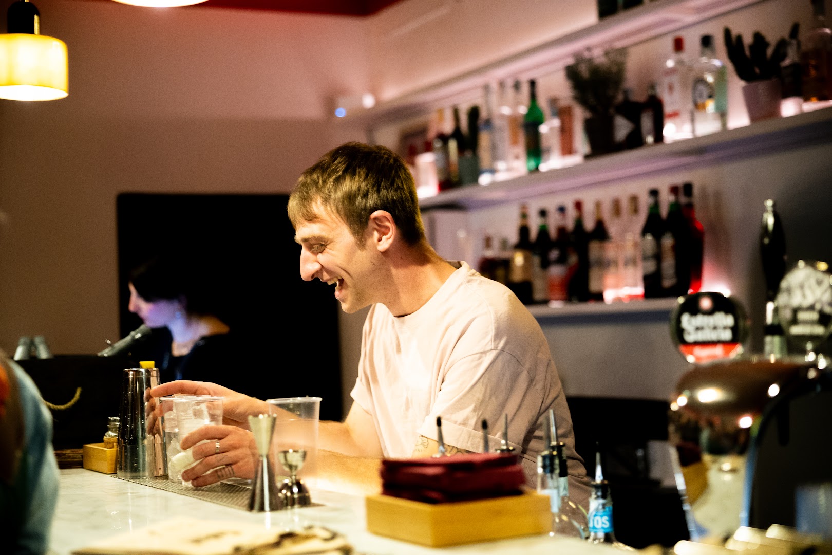 Fela: professional shot of bar atmosphere