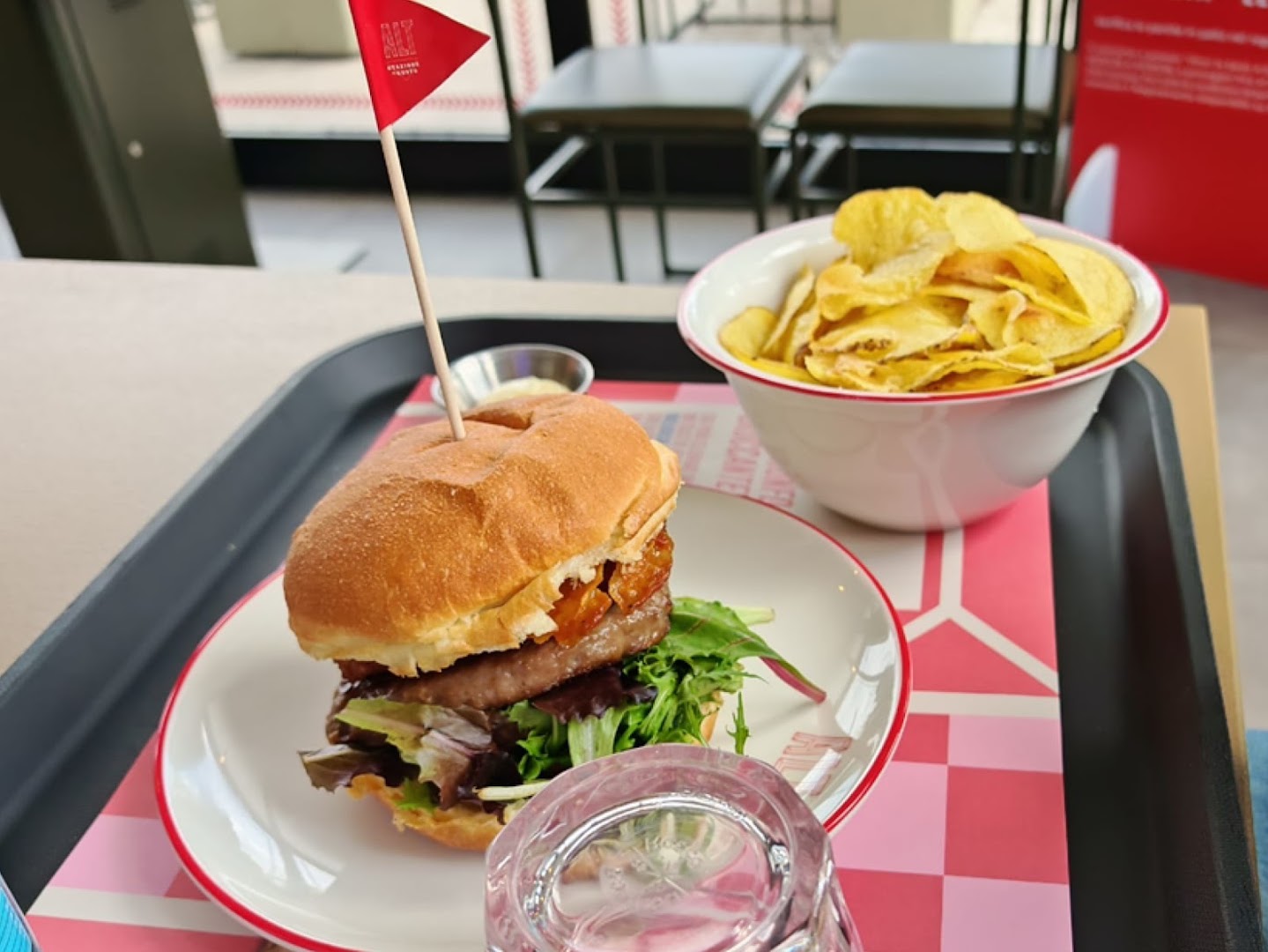 ALT Stazione del Gusto: appetizing food photo with branding
