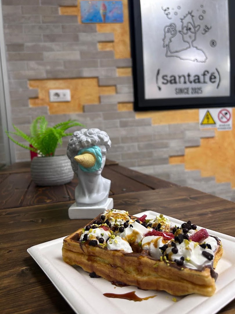 SantaFè: appetizing food photo with branding
