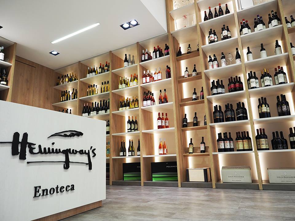Hemingway Enoteca: professional interior shot showing atmosphere