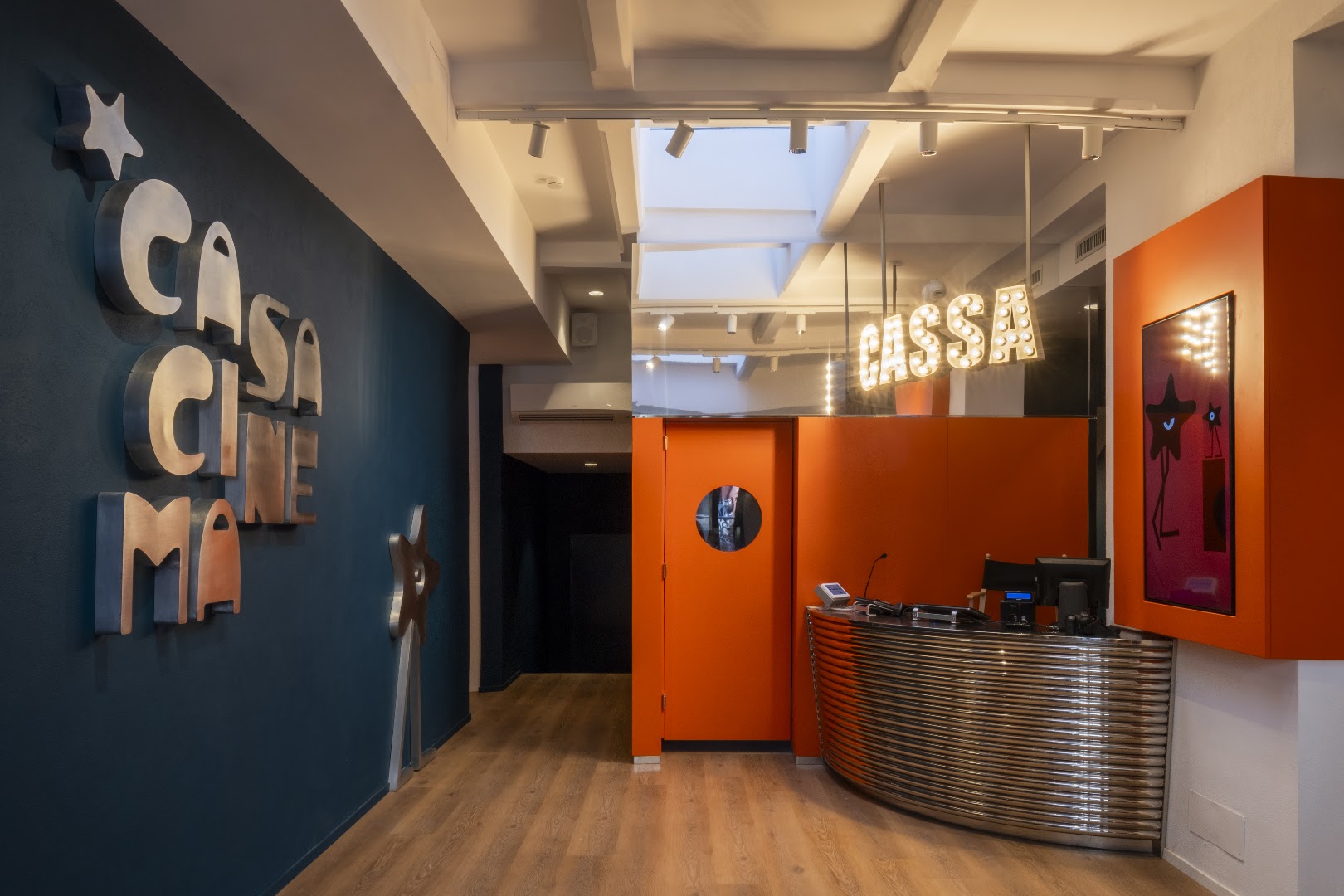 Casa Cinema: professional interior shot of venue