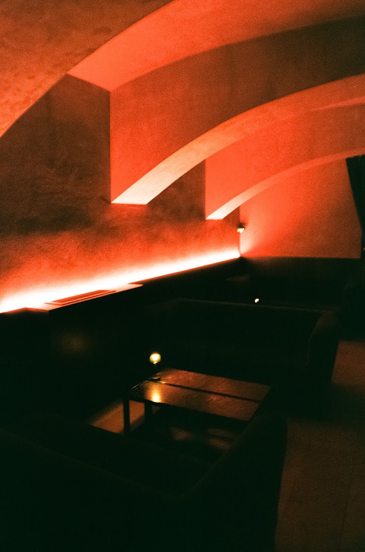 Moby D: atmospheric interior shot of bar