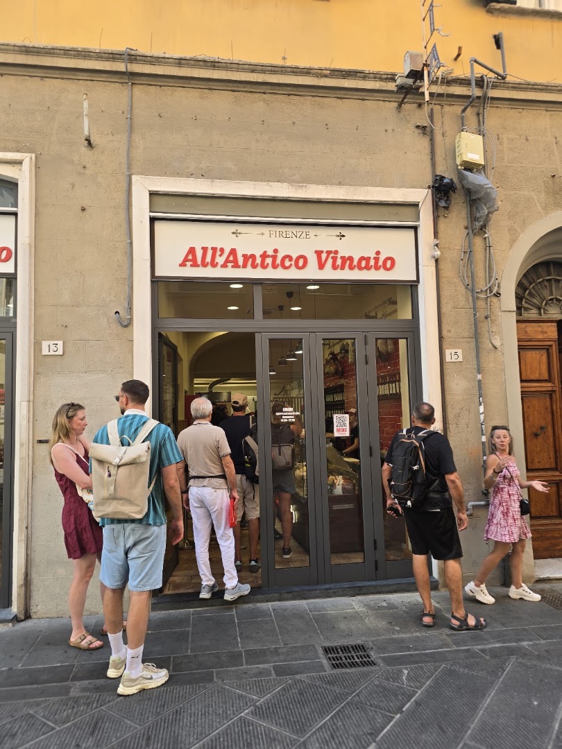 All'Antico Vinaio: clear exterior shot of venue