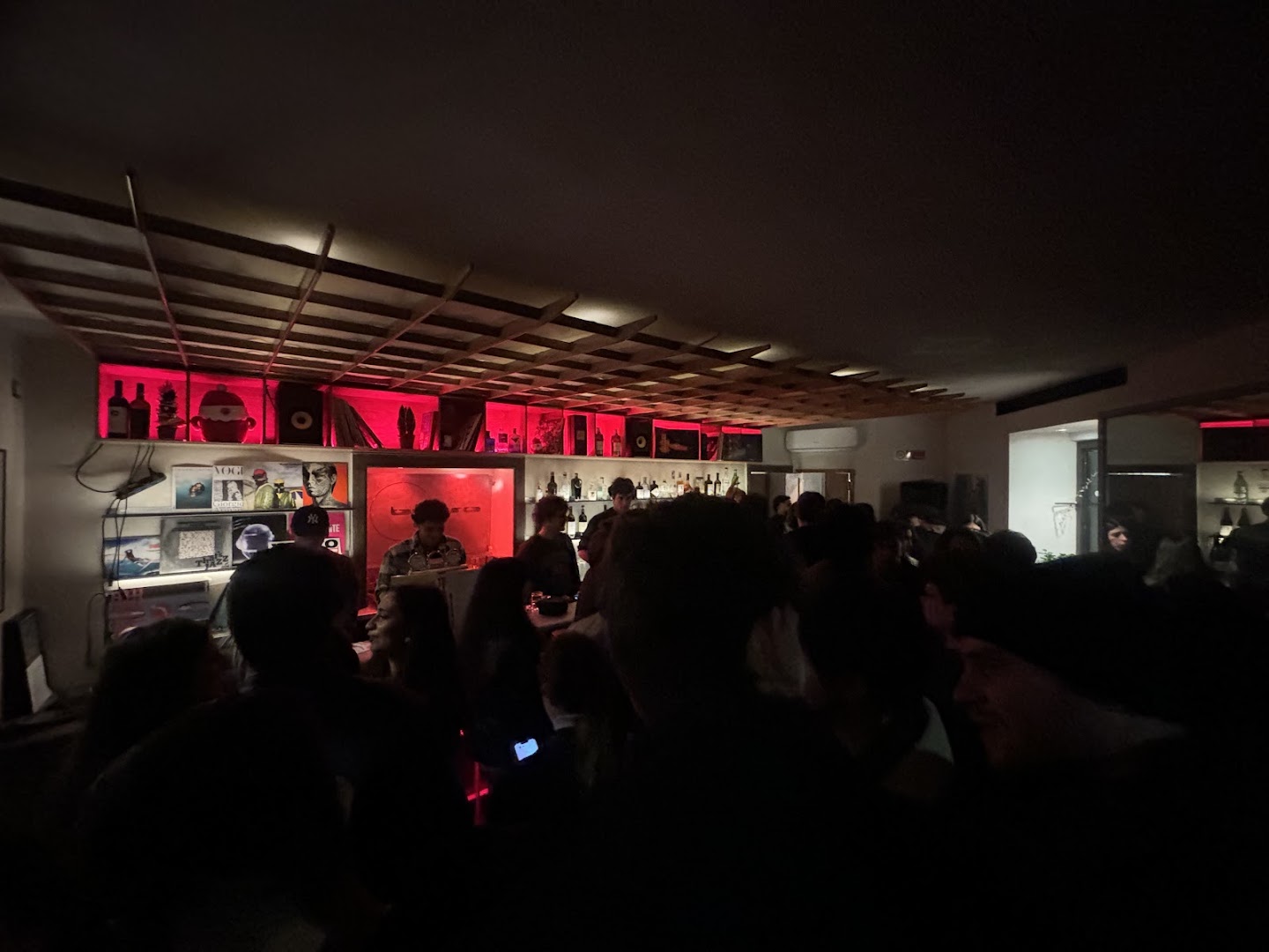 Busso: bar's lively atmosphere