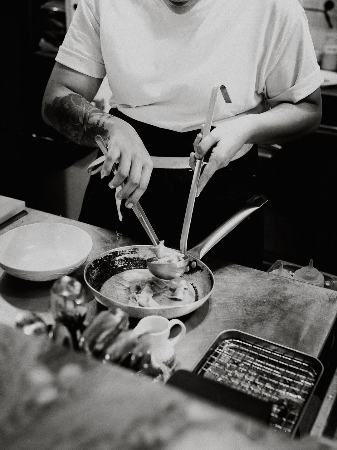 Futura: professional shot of food preparation