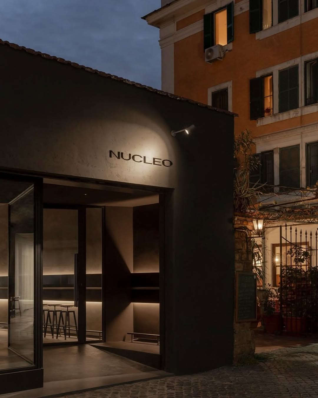 Nucleo: professional exterior shot of venue