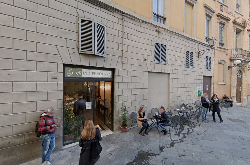 Caffè Indipendenza: clear exterior view of venue