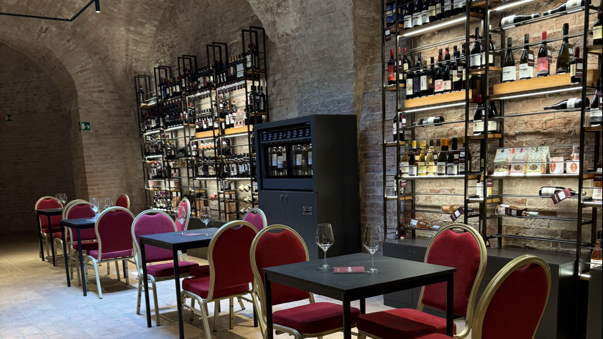 Enoteca Italiana Siena: high quality interior atmosphere shot
