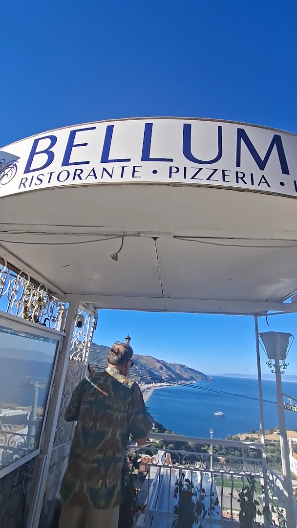 Bellumare Taormina: venue signage and view