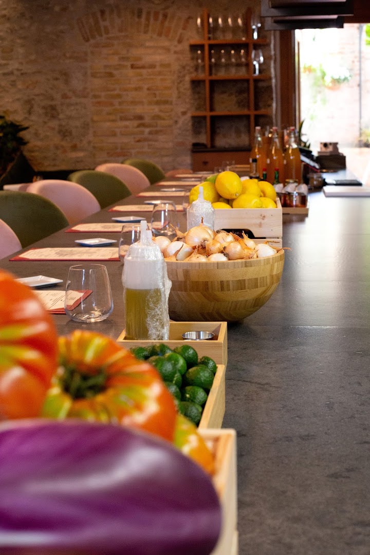Ethica Chef's Table & Garden: inviting restaurant interior and ingredients