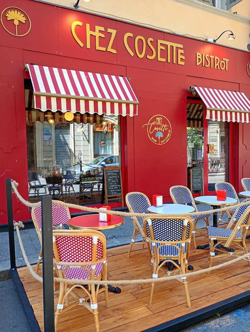 Chez Cosette: attractive exterior and terrace view