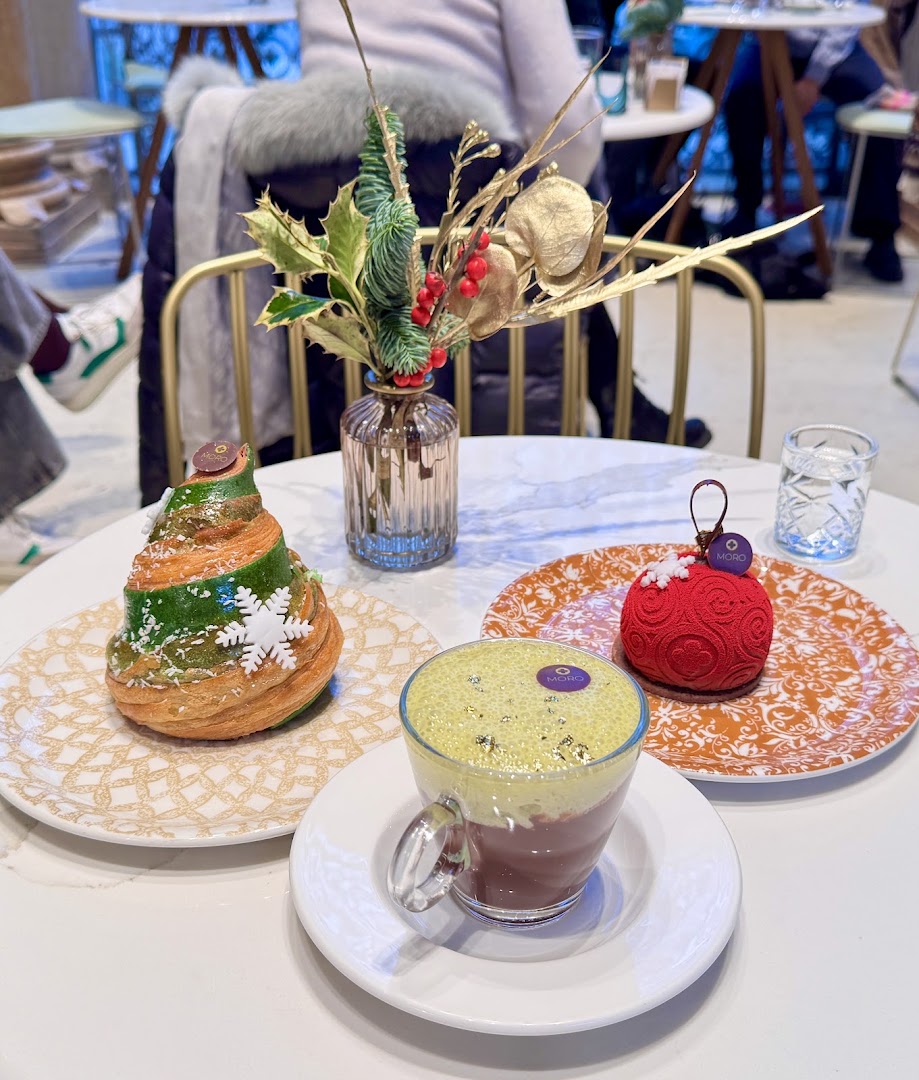 Moro Restaurant & Café: appetizing food and drink presentation