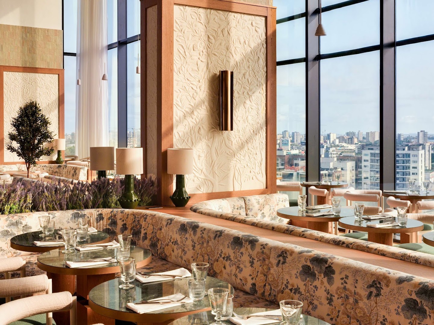 LIVA: professional interior shot with view