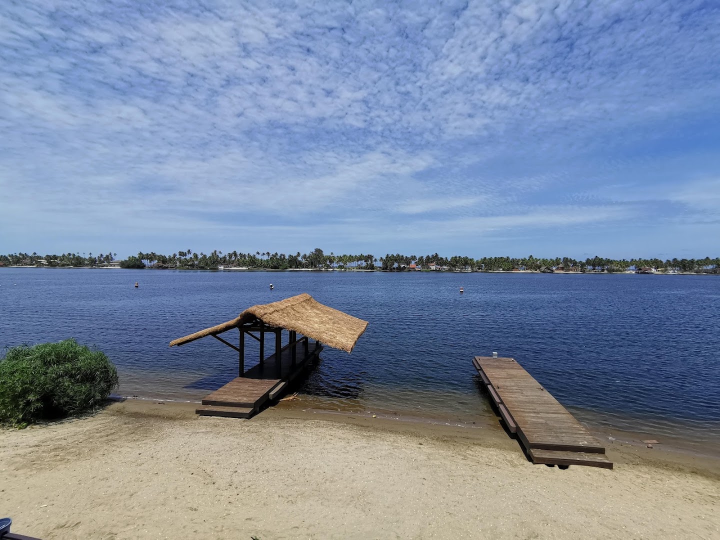 Les Marines de Babihana: restaurant's scenic location