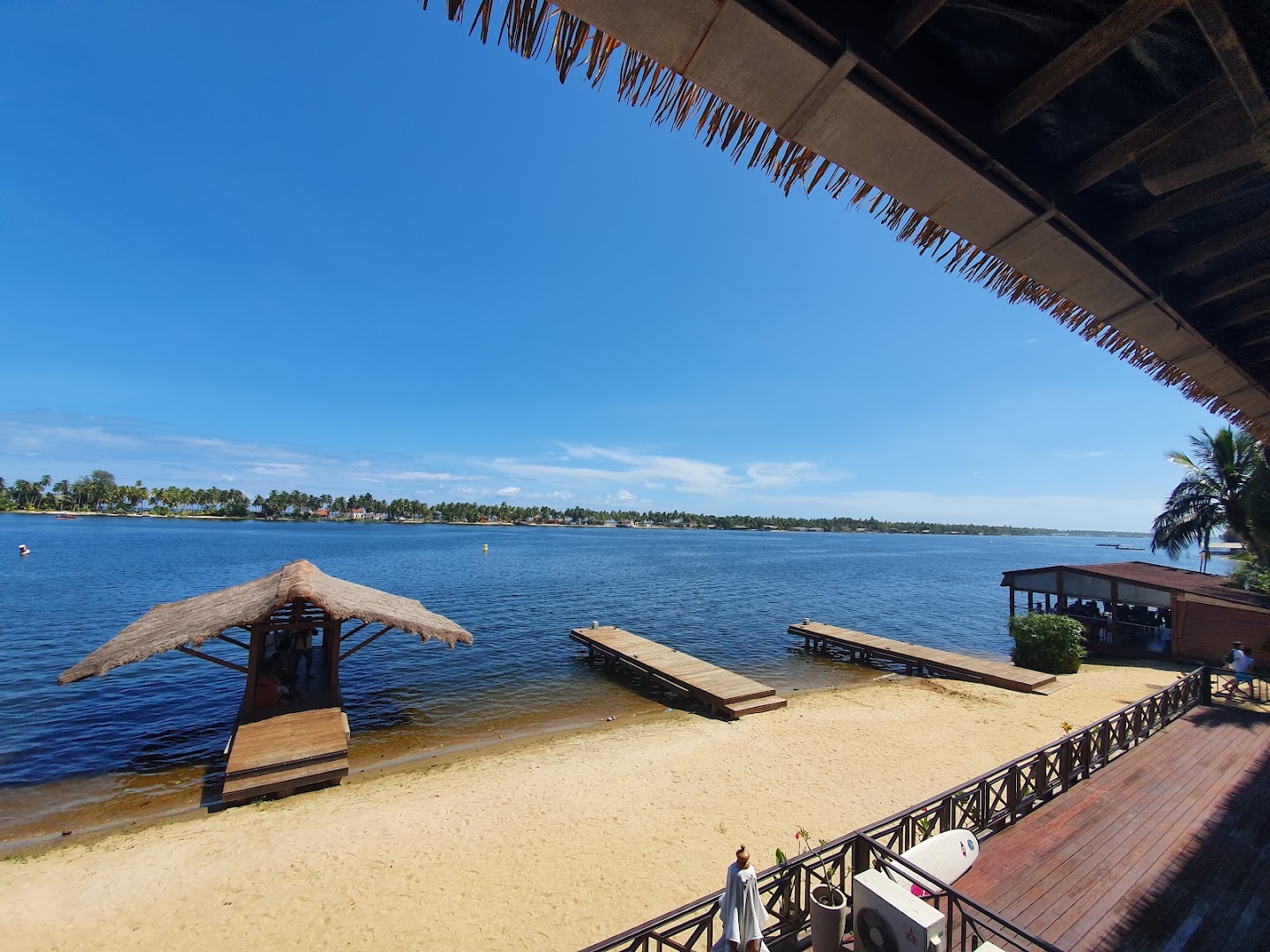 Les Marines de Babihana: beautiful scenic restaurant terrace view