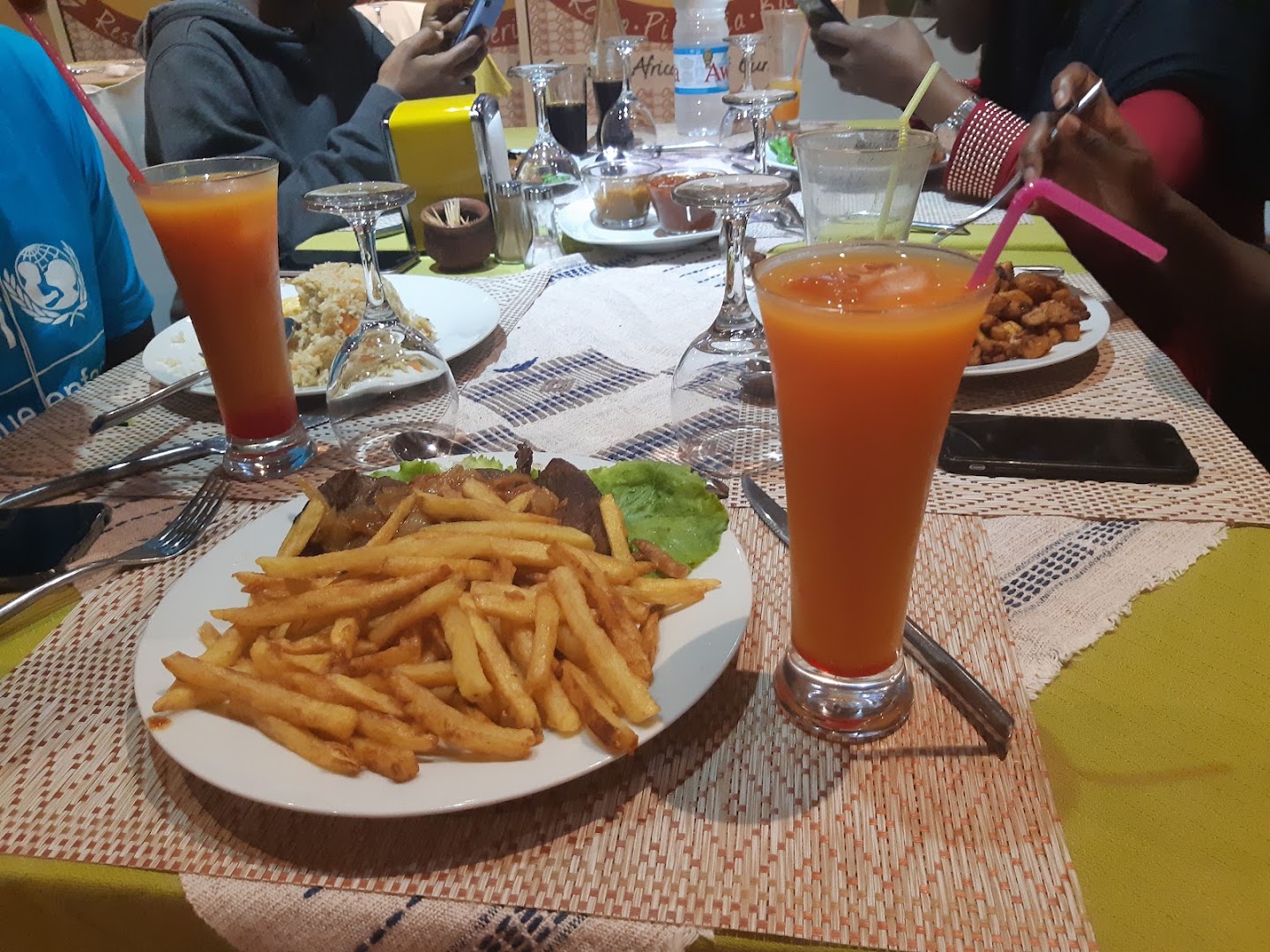 Obali Lunch: clear photo of restaurant food