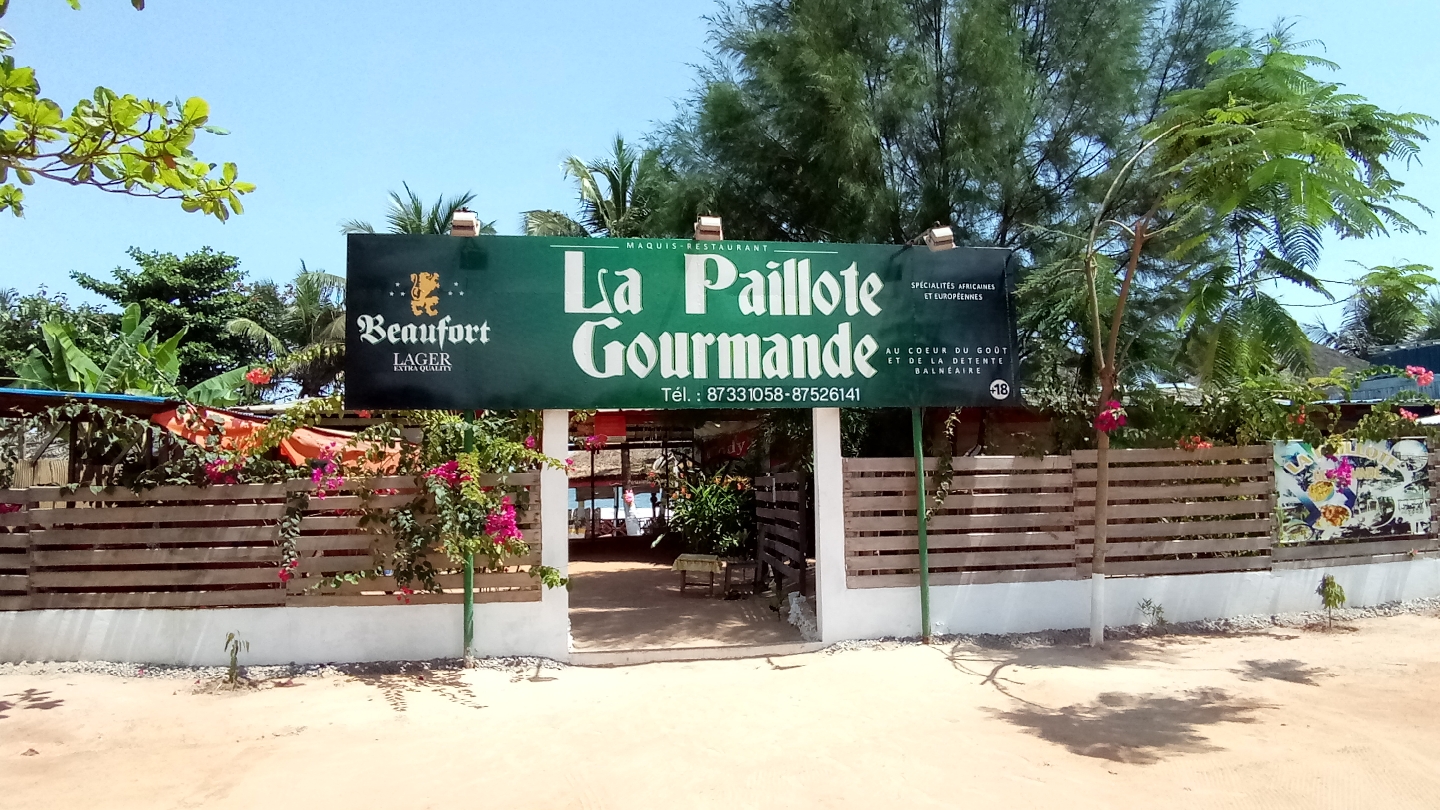 La Paillote Gourmande: clear exterior shot of venue