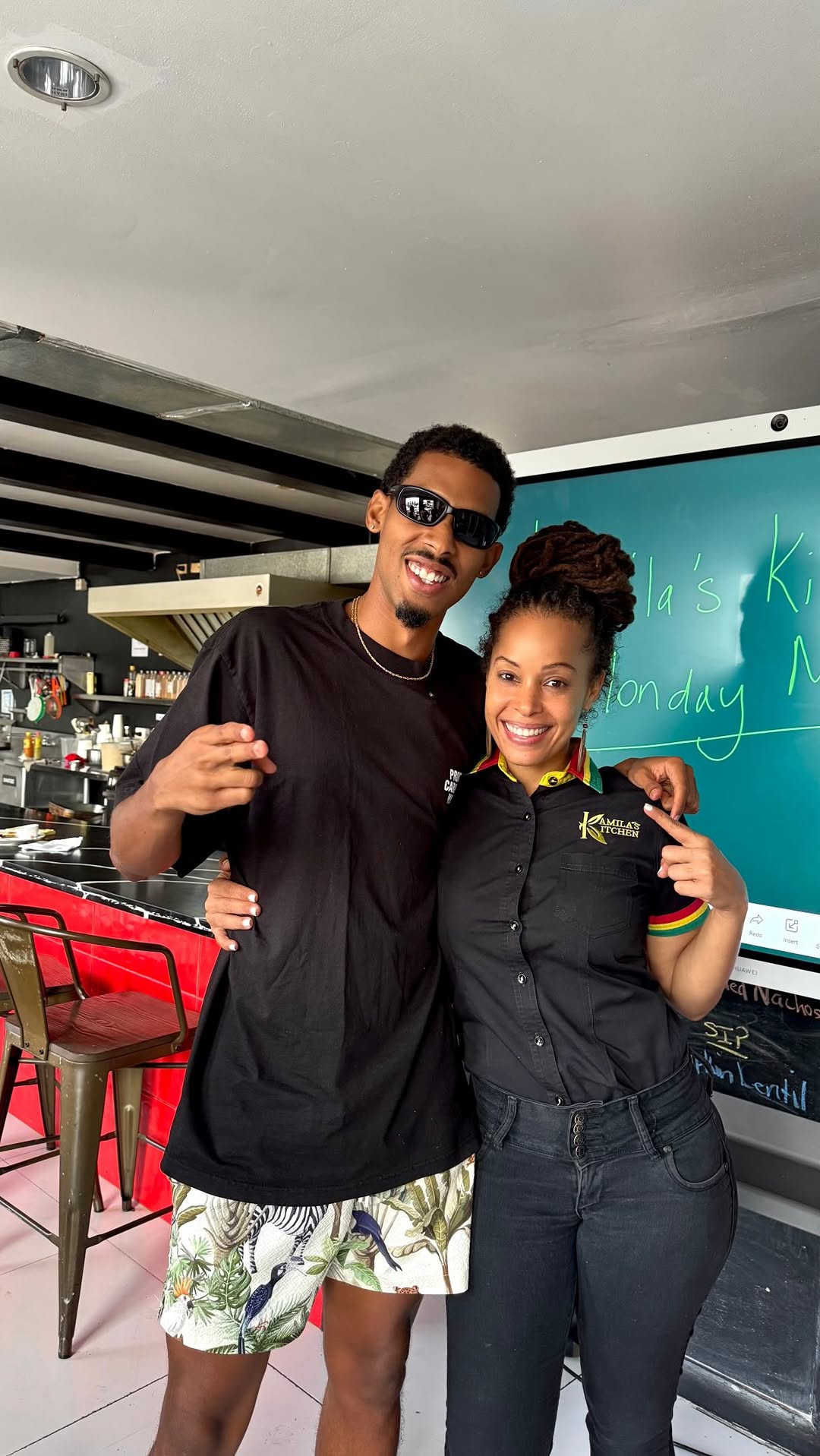 Kamila's Kitchen Downtown: friendly staff photo in restaurant