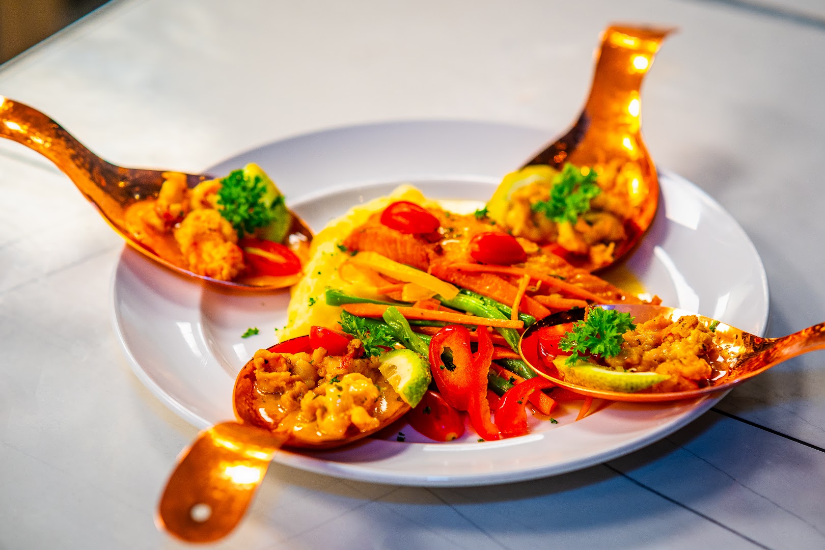 One Park Restaurant & Lounge: appetizing and professional food photography