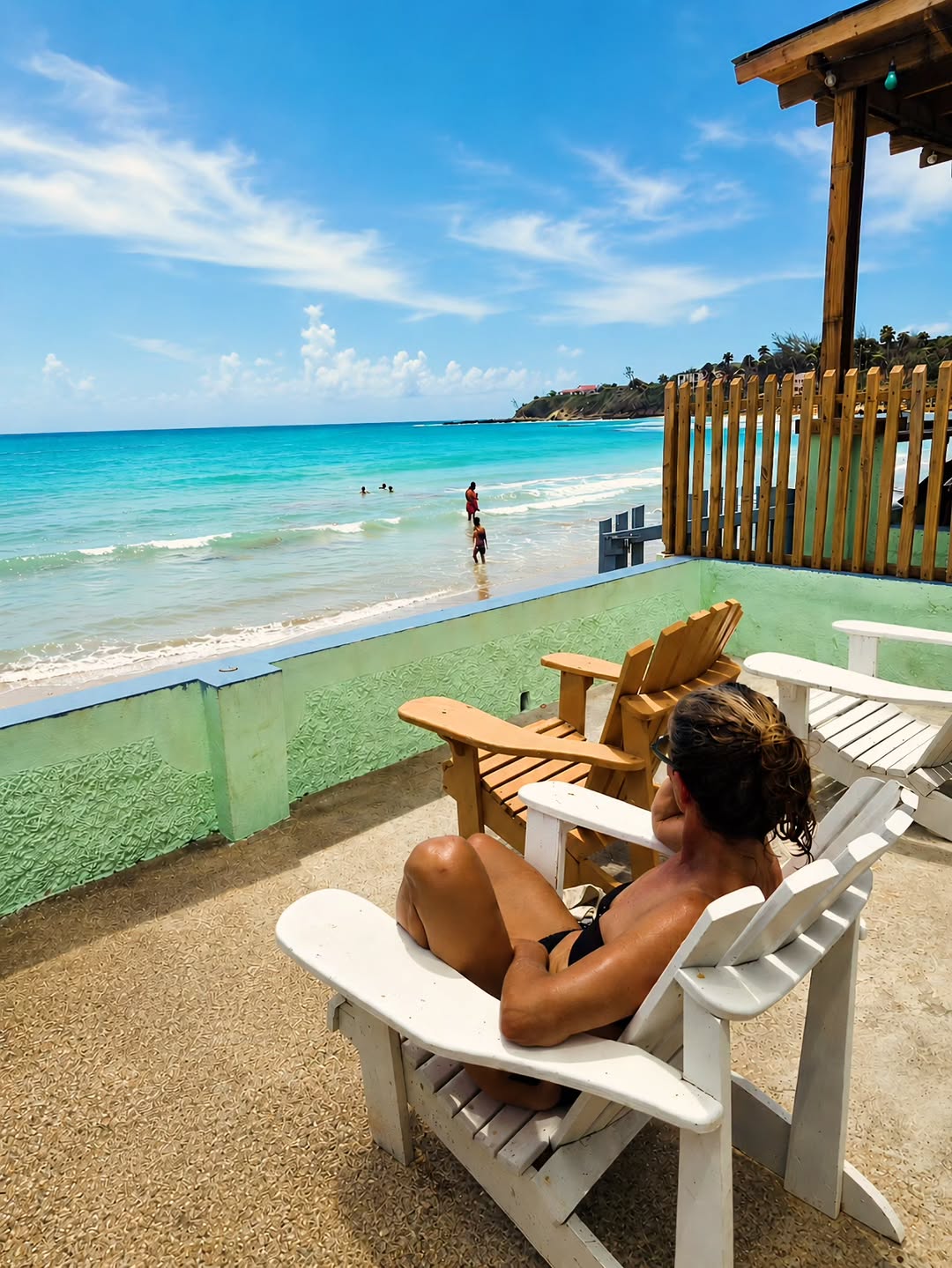 Frenchman's Bay Restaurant & Cocktails: inviting terrace with beach view