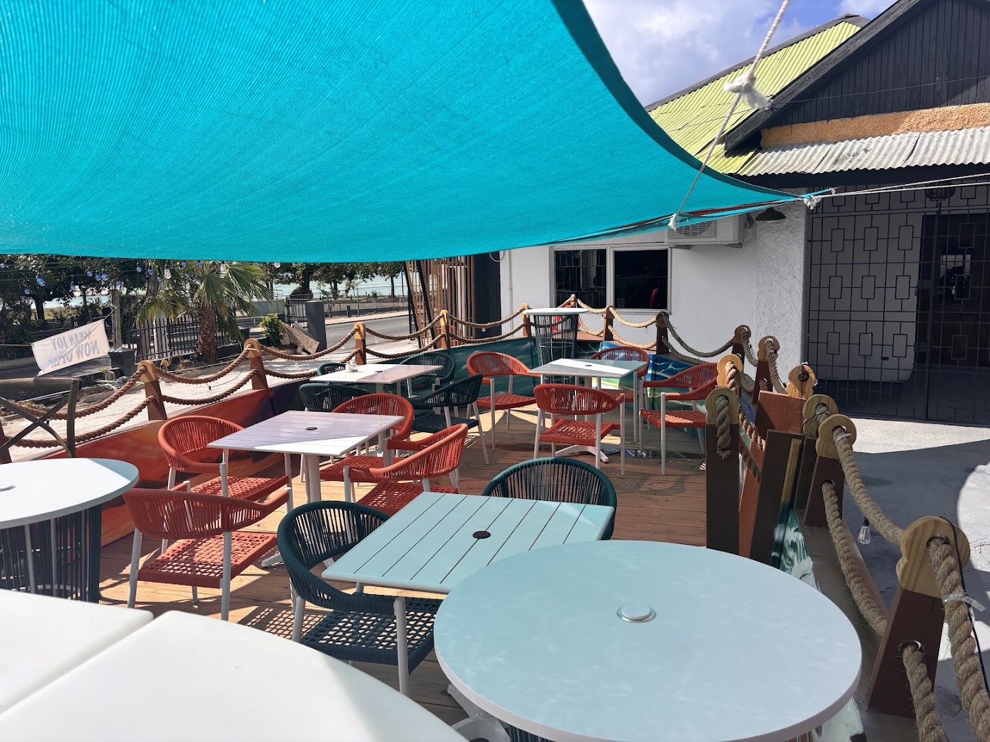 Ocean Joy Restaurant & Bar: clear photo of restaurant terrace