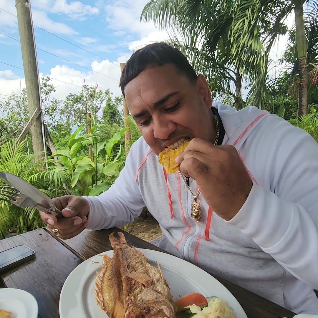 Peppa's Cool Spot: customer enjoying food at venue