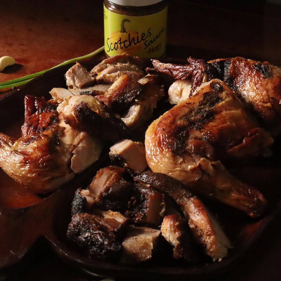Scotchies Jerk Centre: appetizing photo of restaurant food