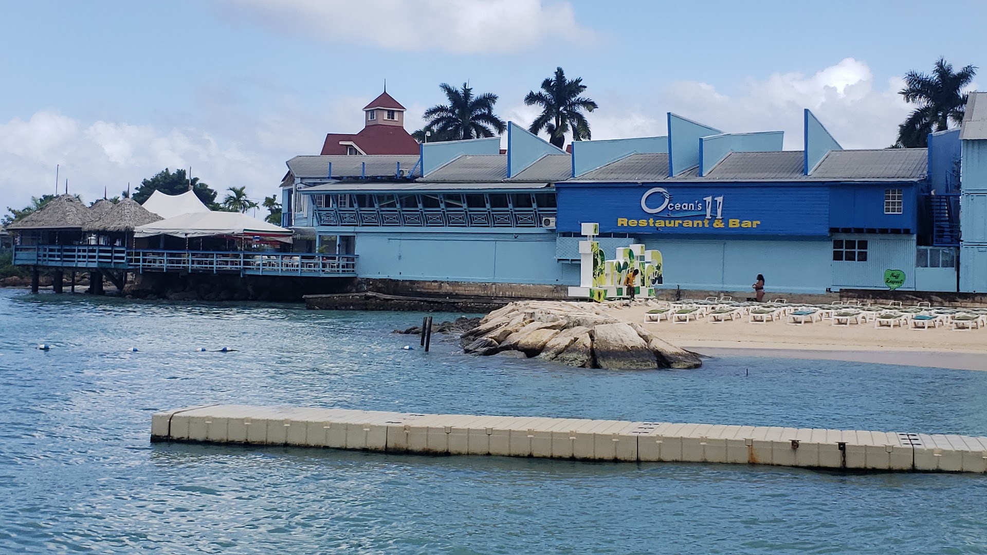 Ocean's 11 Restaurant & Bar: clear exterior view of venue