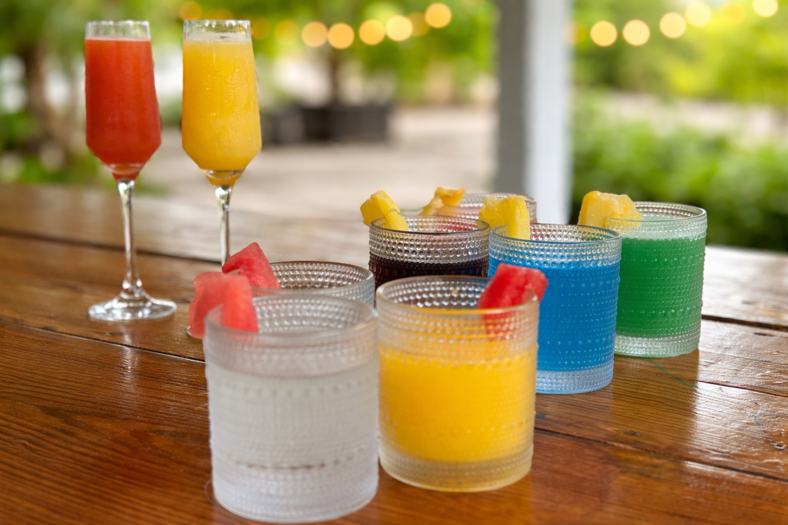 Reggae Hill: high quality photo of drinks