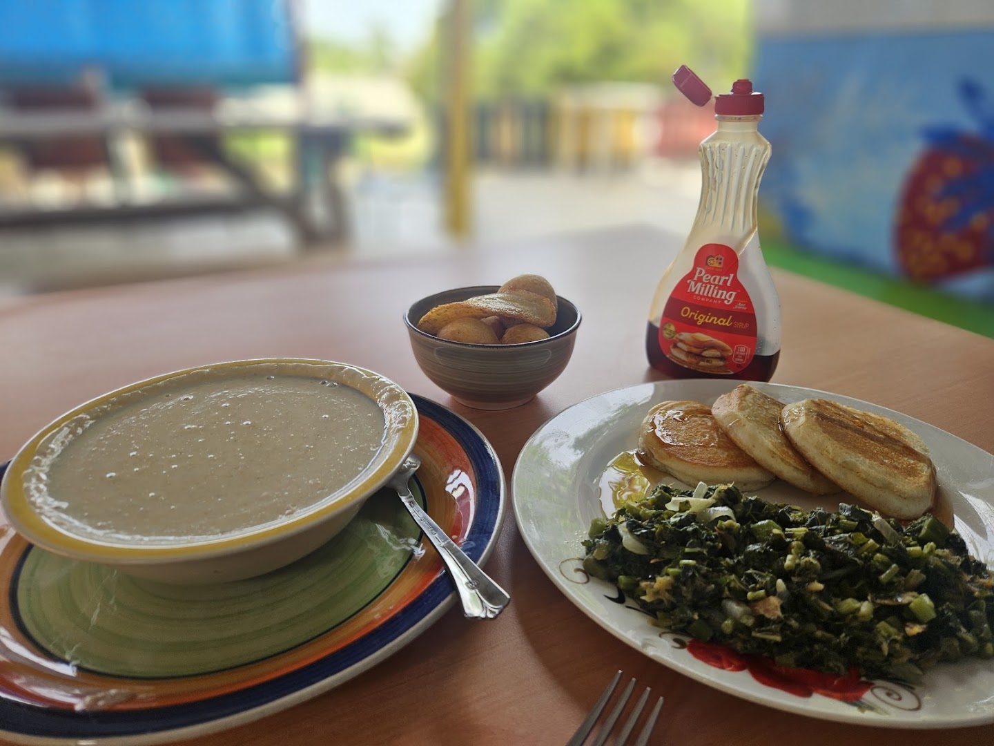 Smurf's Cafe: appetizing breakfast food photo