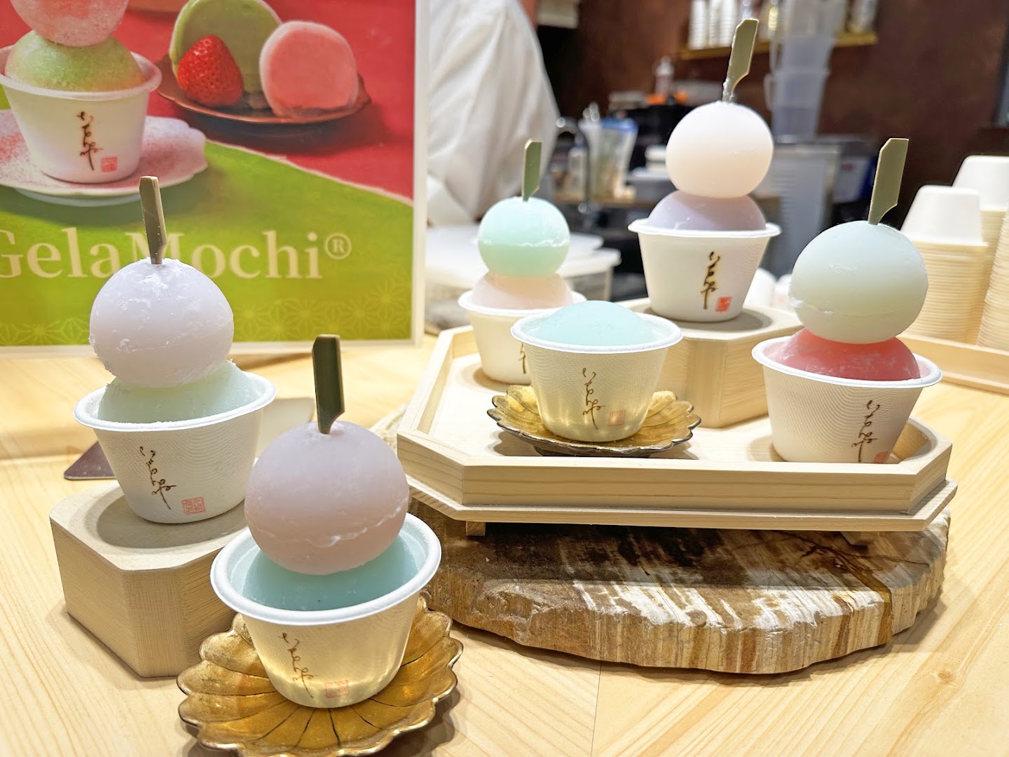 Imonne Hakata: appetizing display of venue products