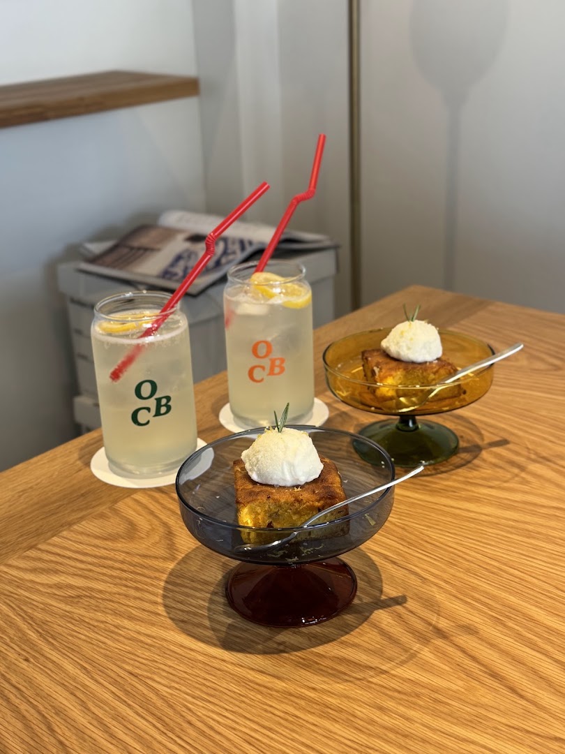 OBC: appetizing food and drink presentation