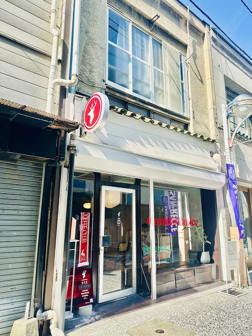 Ennichi Coffee: clear, professional storefront exterior shot