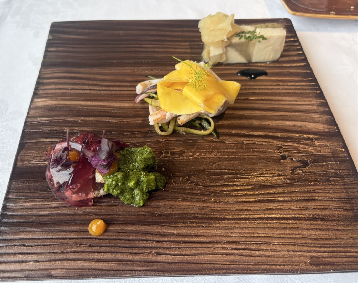 Makibi Ryori Amalfi: high quality food presentation