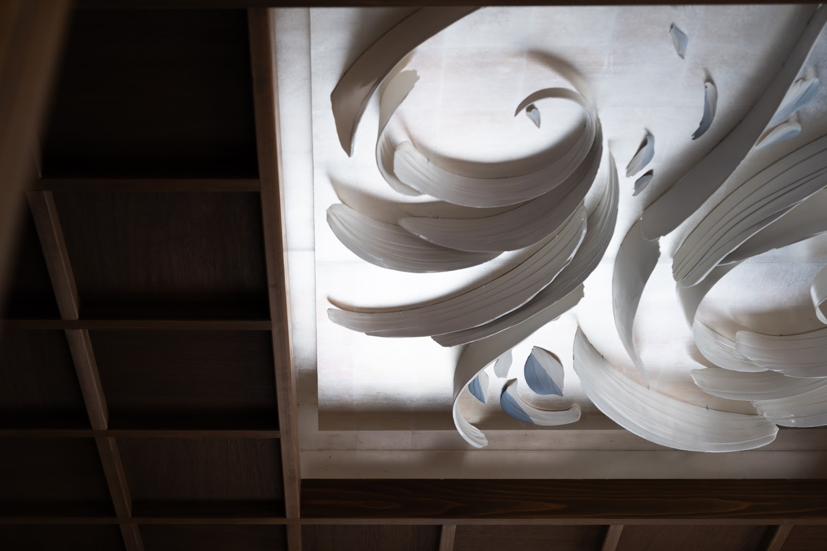 御宿長町家: elegant artistic interior detail